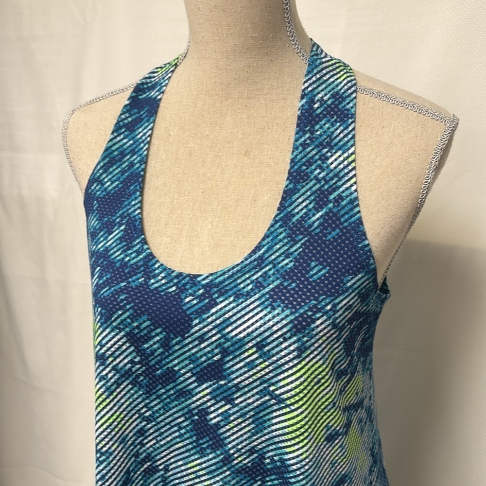 Ty 2 piece set, Blue and Green Patterned - Picture 3 of 13